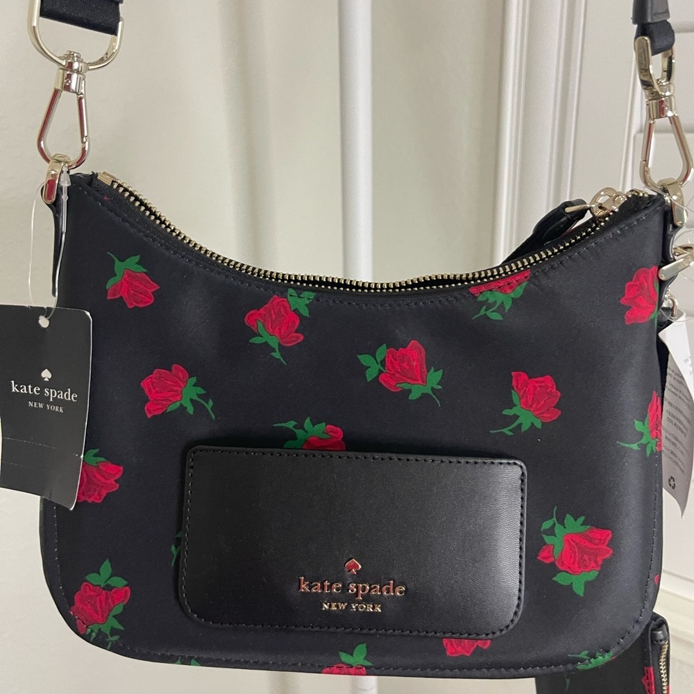 Kate Spade Black Floral Women's Bag